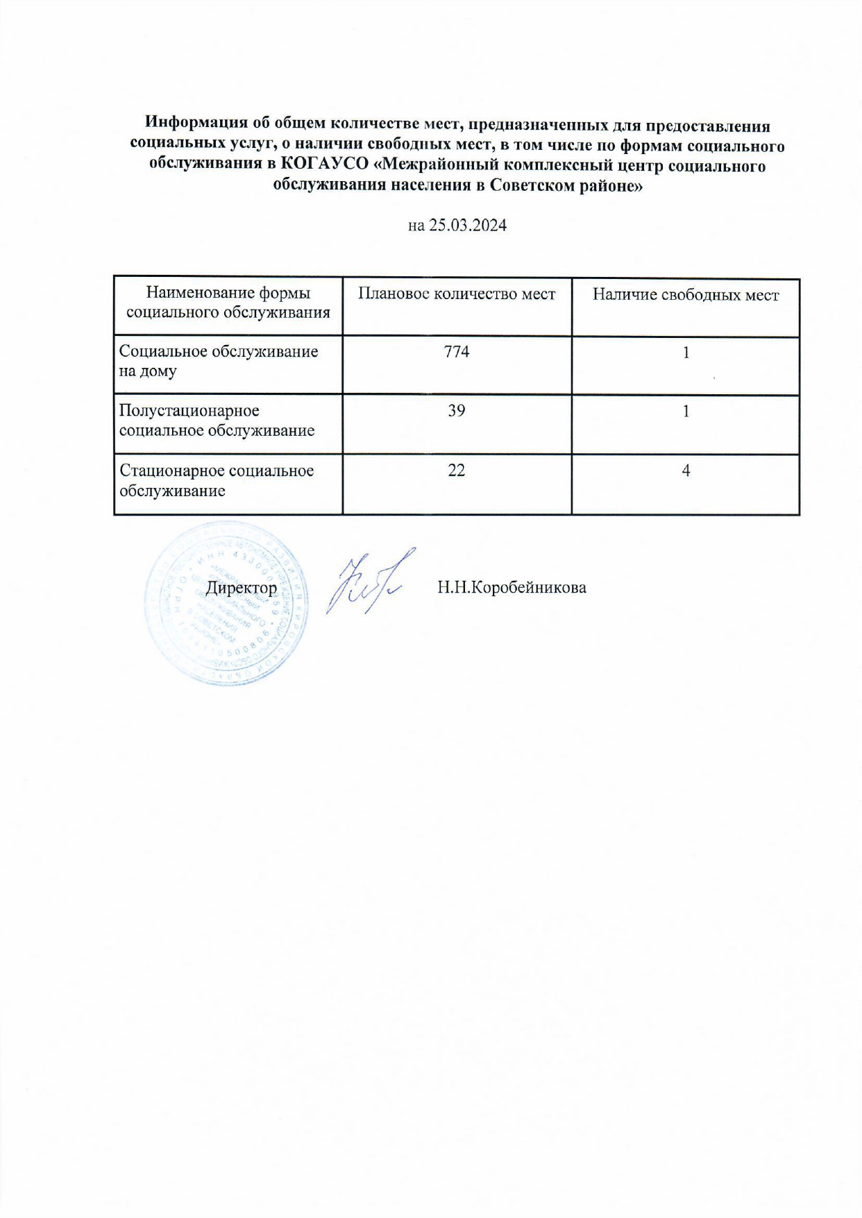 КОГАУСО «Межрайонный комплексный центр социального обслуживания населения в  Советском районе»